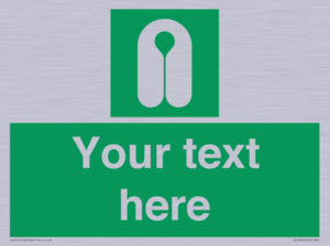 Custom sign safe condition Lifejacket